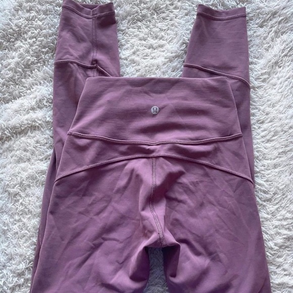 Purple/pink Lululemon align leggings - Picture 3 of 5
